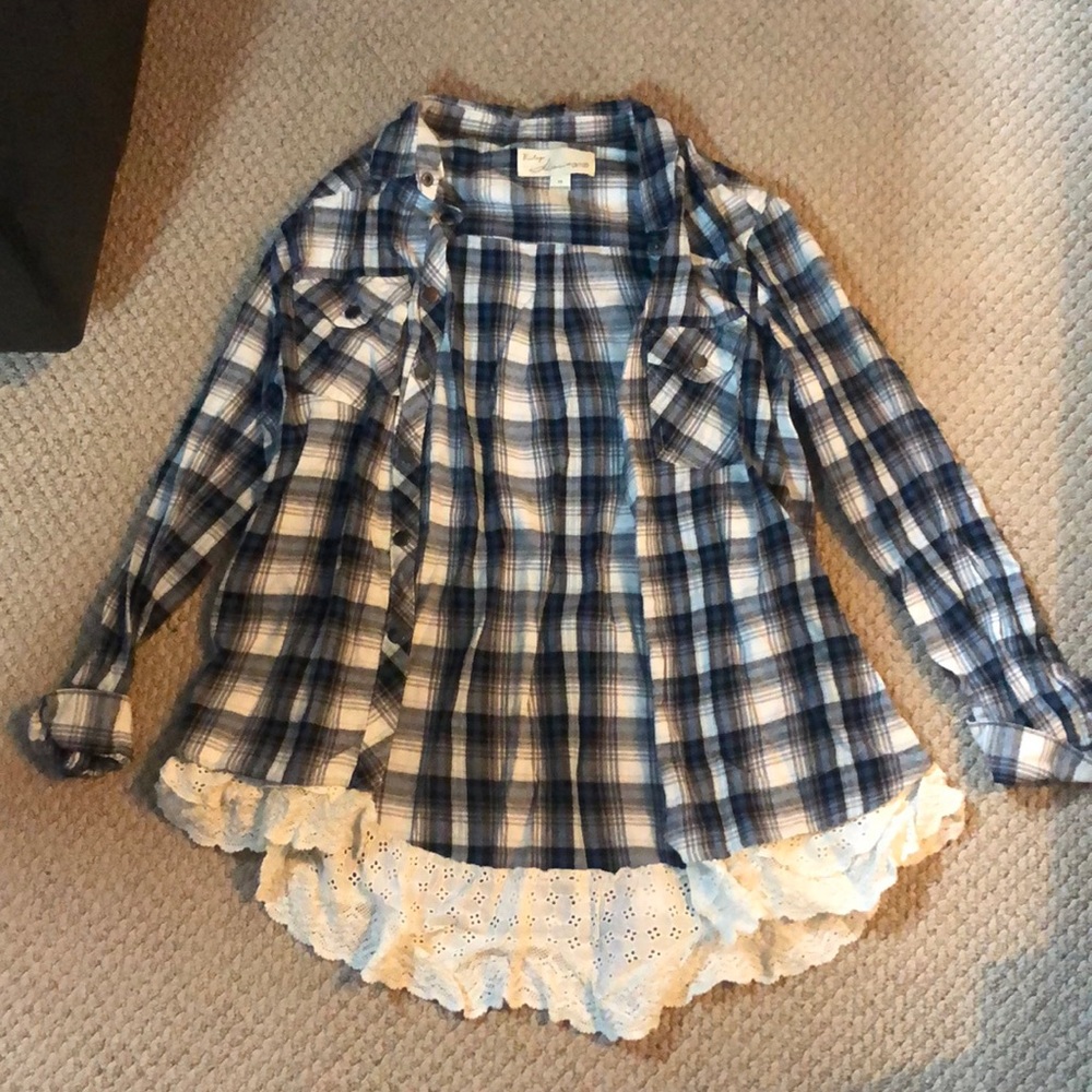 Vintage Havana plaid long sleeve